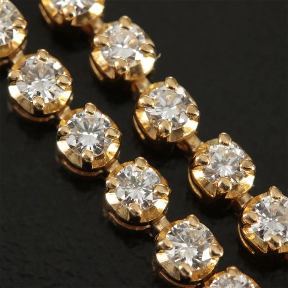 18K 3.00 CTW Diamond Line Bracelet - Picture 4 of 7